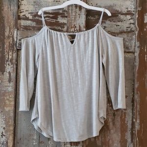 Michael Stars Open Shoulder Top